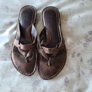 Born Bronze Sandals sz 9